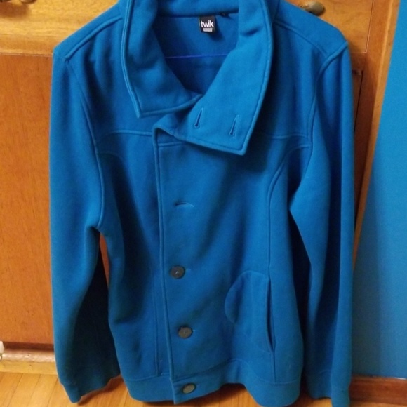 Turquoise jacket/hoodie - Picture 4 of 6